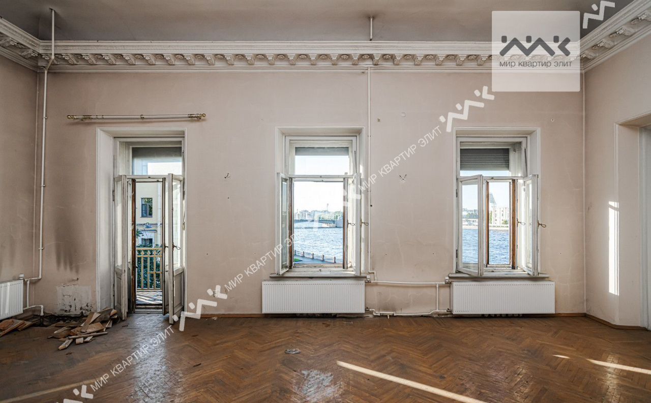 квартира г Санкт-Петербург метро Спортивная наб Макарова 16/2 фото 6