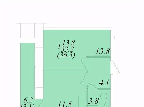 квартира г Вологда ул Новгородская 34к/1 фото 1