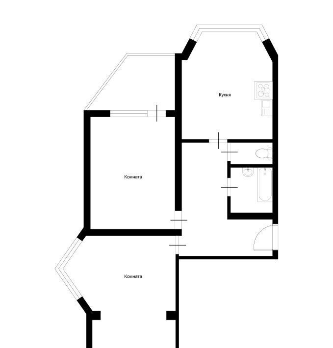 квартира г Видное микрорайон Купелинка квартал Северный 14, Сапроново фото 2