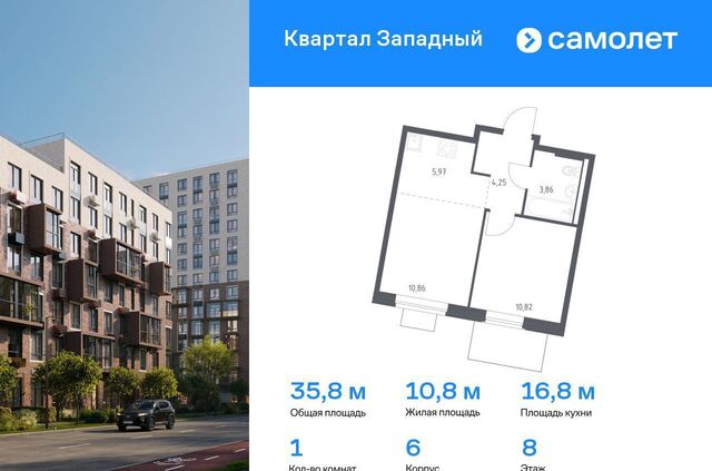 Внуково ЖК Квартал Западный 6 Санино, Новомосковский административный округ, Московская область, городской округ Наро-Фоминский, Кокошкино фото