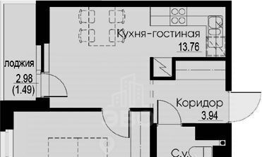 квартира р-н Всеволожский г Мурино ул Екатерининская 23 Девяткино фото 5