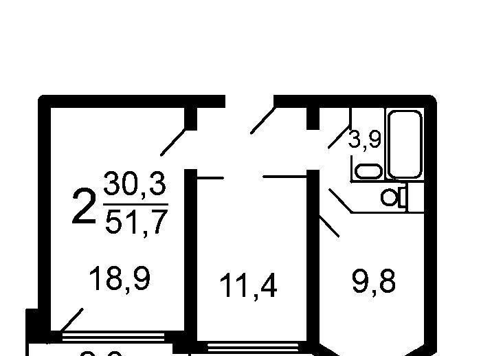 квартира г Москва метро Бульвар Дмитрия Донского ул Грина 18к/2 фото 2