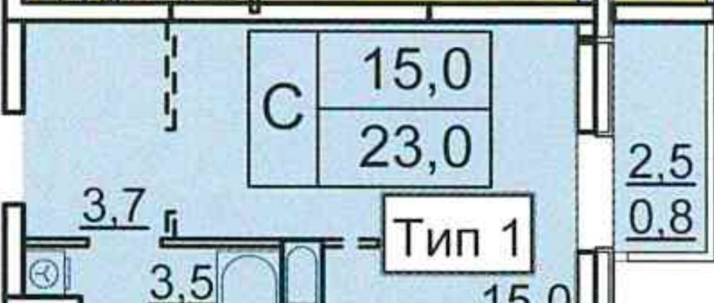 квартира г Химки ул Имени К. И. Вороницына 1к/2 Беломорская фото 9