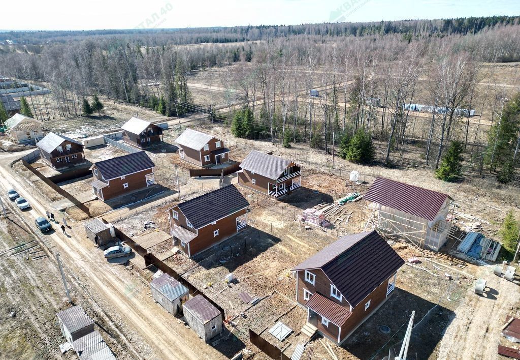 дом р-н Боровский г Боровск ул Луговая 4 Киевское шоссе, 9 км, сельское поселение Совьяки, д. Рязанцево фото 4