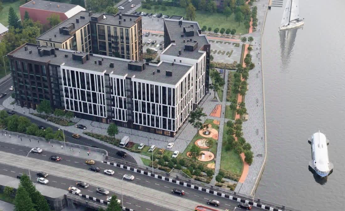 квартира г Калининград р-н Московский ул Портовая 1к/3 фото 3