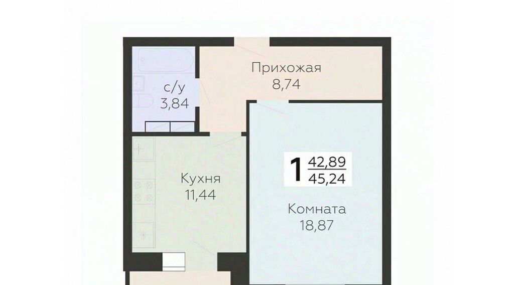 квартира г Орел р-н Заводской ул Панчука 83б фото 1