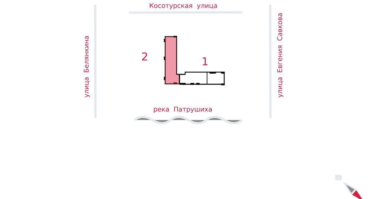квартира г Екатеринбург Академический ул. Верхнеуфалейская/Евгения Савкова, стр. 7 фото 2