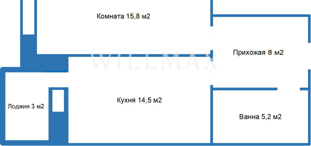 квартира г Тюмень ул Николая Федорова 17к/3 фото 29