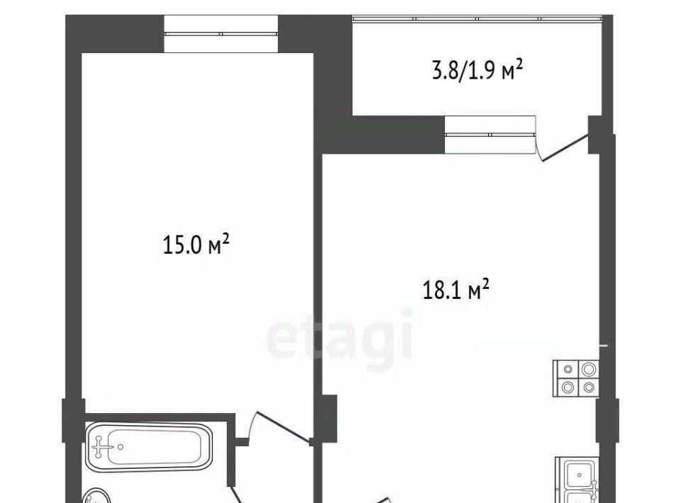 квартира г Пермь р-н Свердловский ул Революции 48а фото 2