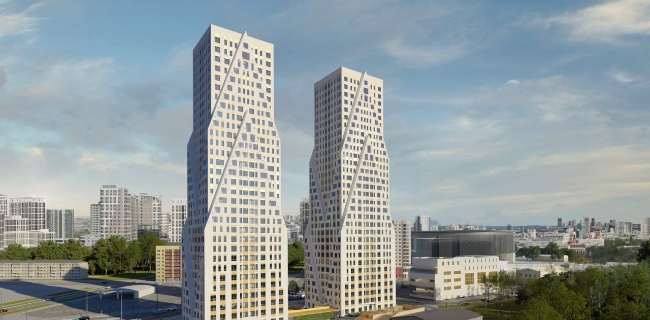 квартира г Екатеринбург ВИЗ Даблхаус «1:1» Площадь 1905 года, жилрайон фото 3