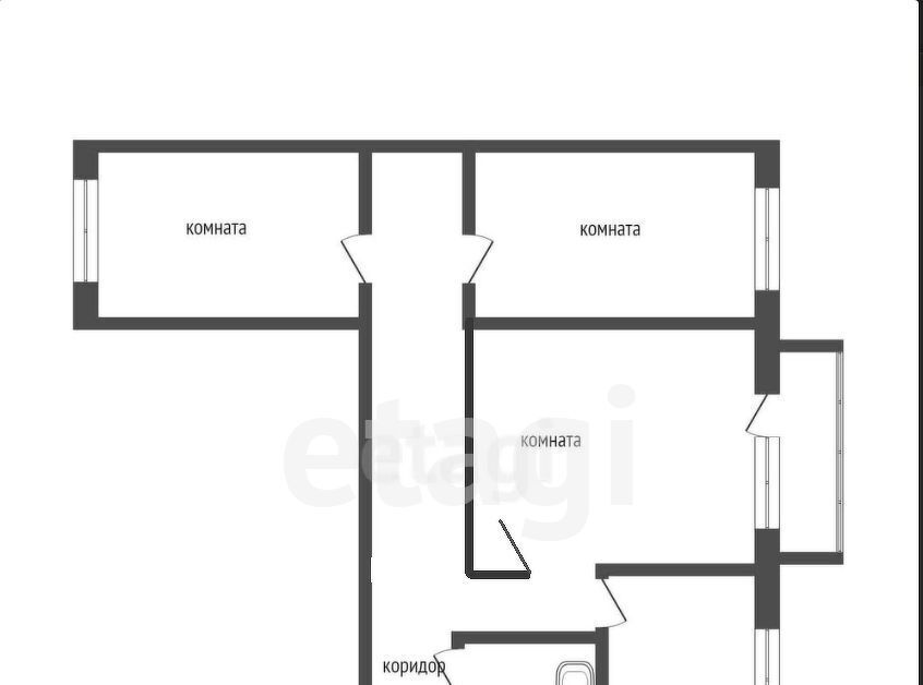 квартира г Смоленск р-н Ленинский ул Ново-Киевская 5 фото 2