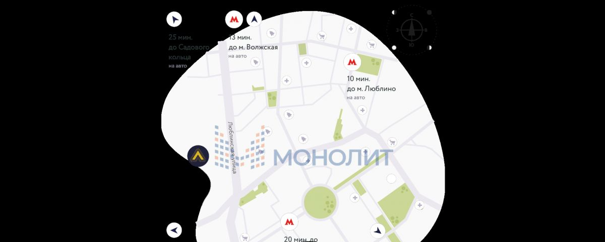 квартира г Москва метро Депо ул Люблинская 72 фото 18