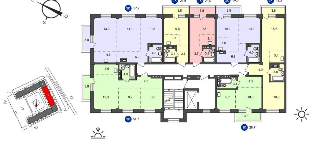 квартира г Иркутск ул Старо-Кузьмихинская 36/1 фото 11