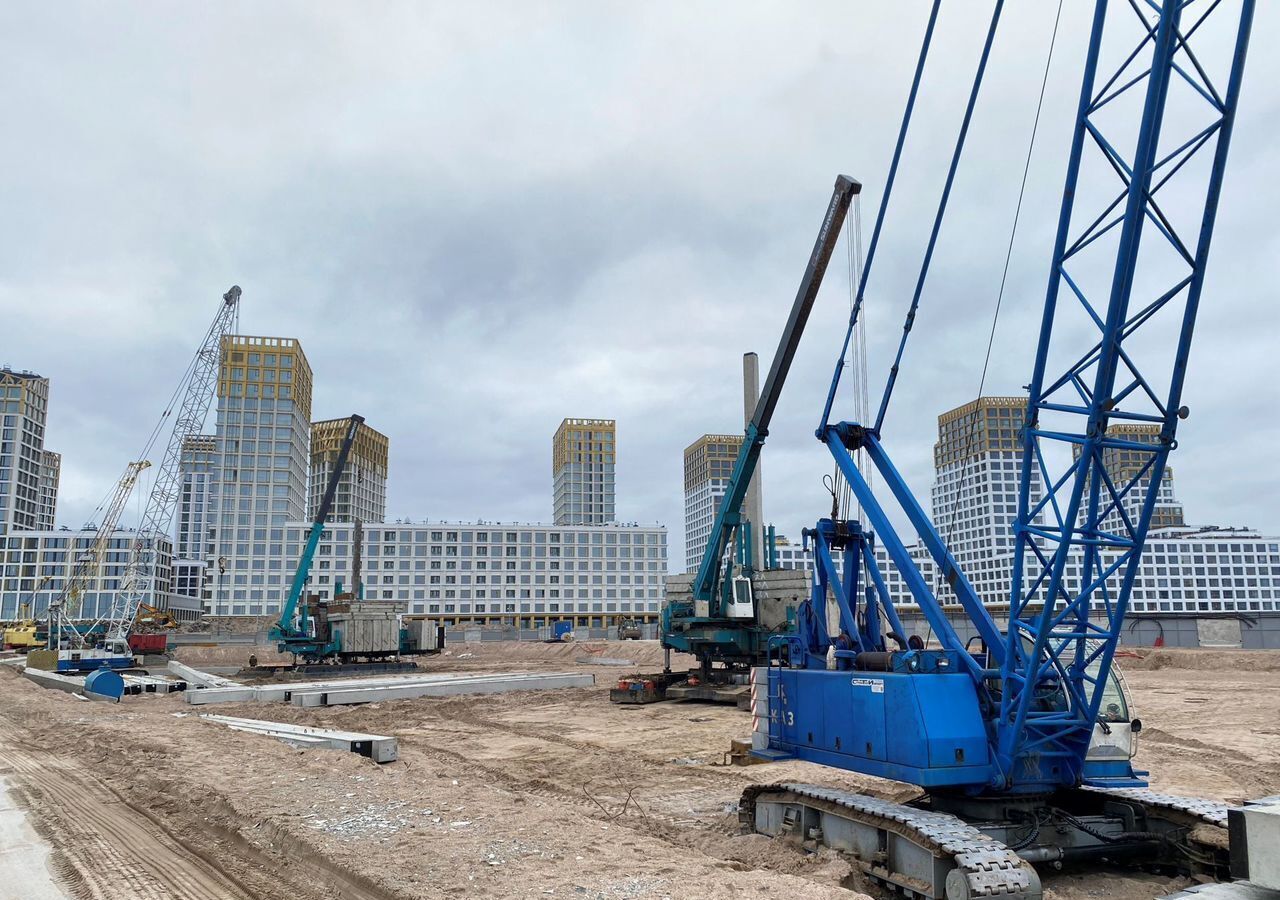 квартира г Санкт-Петербург метро Приморская Невская Губа кв-л 10, уч. 12, стр. 1 фото 16