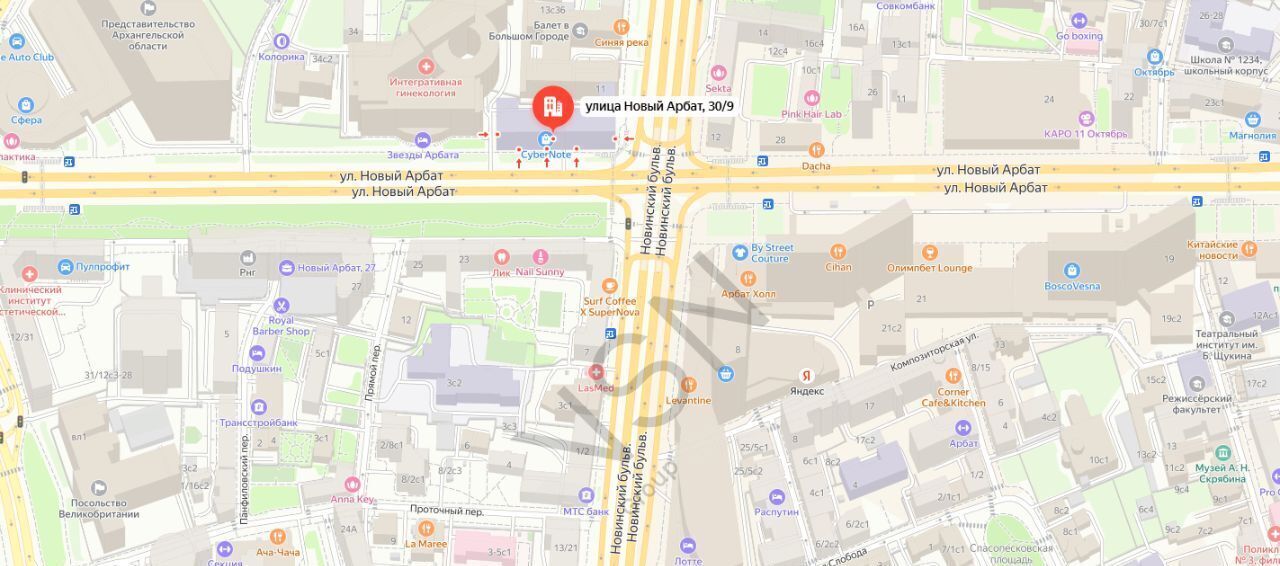 свободного назначения г Москва метро Смоленская ул Новый Арбат 30/9 фото 7