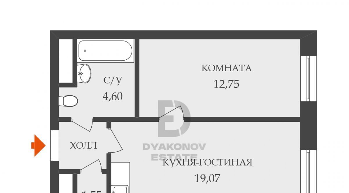 квартира р-н Всеволожский г Кудрово пр-кт Европейский 21к/2 Улица Дыбенко, Заневское городское поселение фото 2