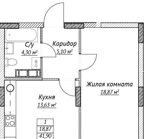 Горьковская ул Медицинская блок 1. 2 фото