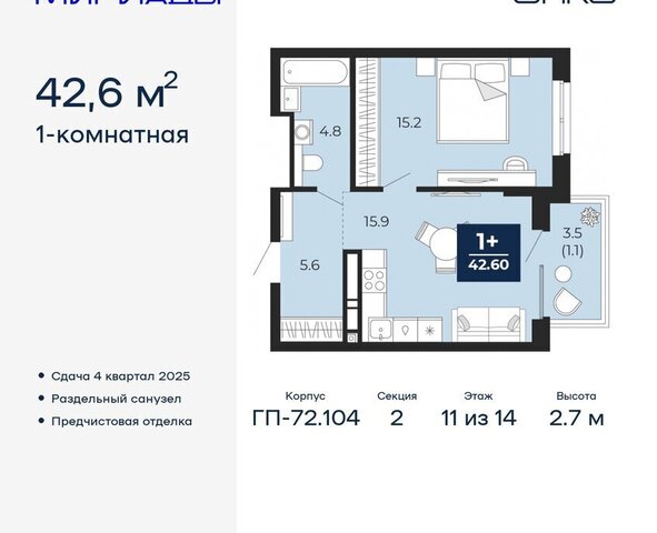 ЖК «Мириады» фото