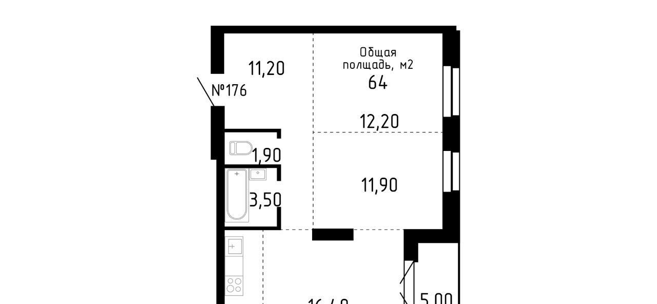 квартира г Барнаул р-н Центральный ул Никитина 12 фото 1