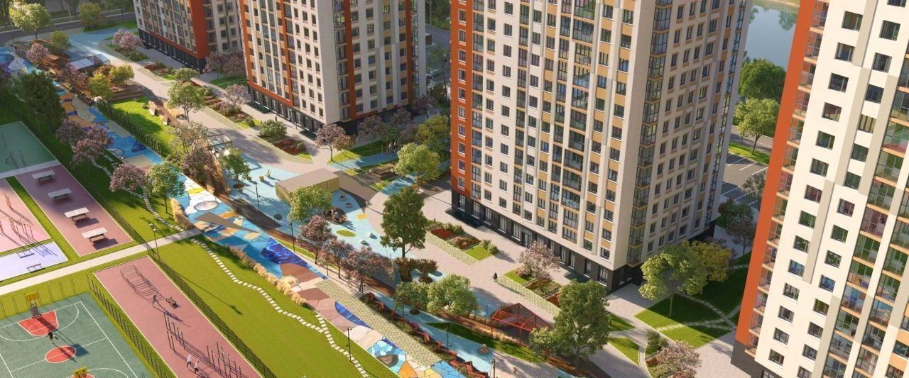 квартира г Уфа ст Дема р-н Демский экогород «Яркий» жилрайон фото 16