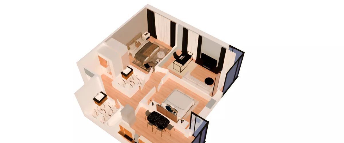 квартира г Батайск ул Ушинского 29к/1 ЖК Пальмира 2.0 фото 1