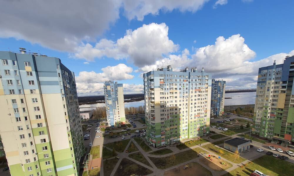 квартира г Нижний Новгород р-н Канавинский Стрелка ул Карла Маркса 58 Нижний Новгород, Стрелка, Седьмое небо м-н, улица Карла Маркса фото 14