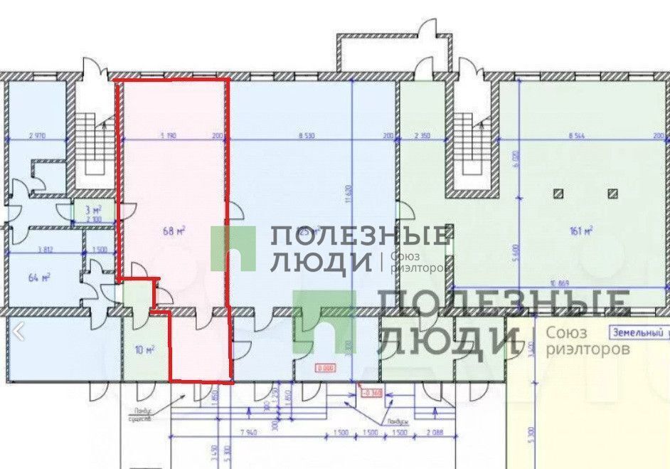 торговое помещение г Новороссийск р-н Центральный наб Имени Адмирала Серебрякова 61 фото 3