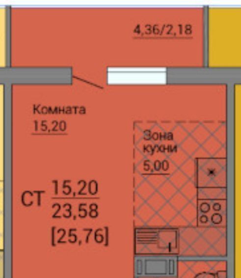 квартира г Челябинск р-н Курчатовский Парковый ул Маршала Чуйкова 32 ЖК «Новое поколение» фото 2