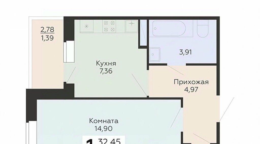 квартира г Воронеж р-н Советский Шилово ул Острогожская 164 фото 1
