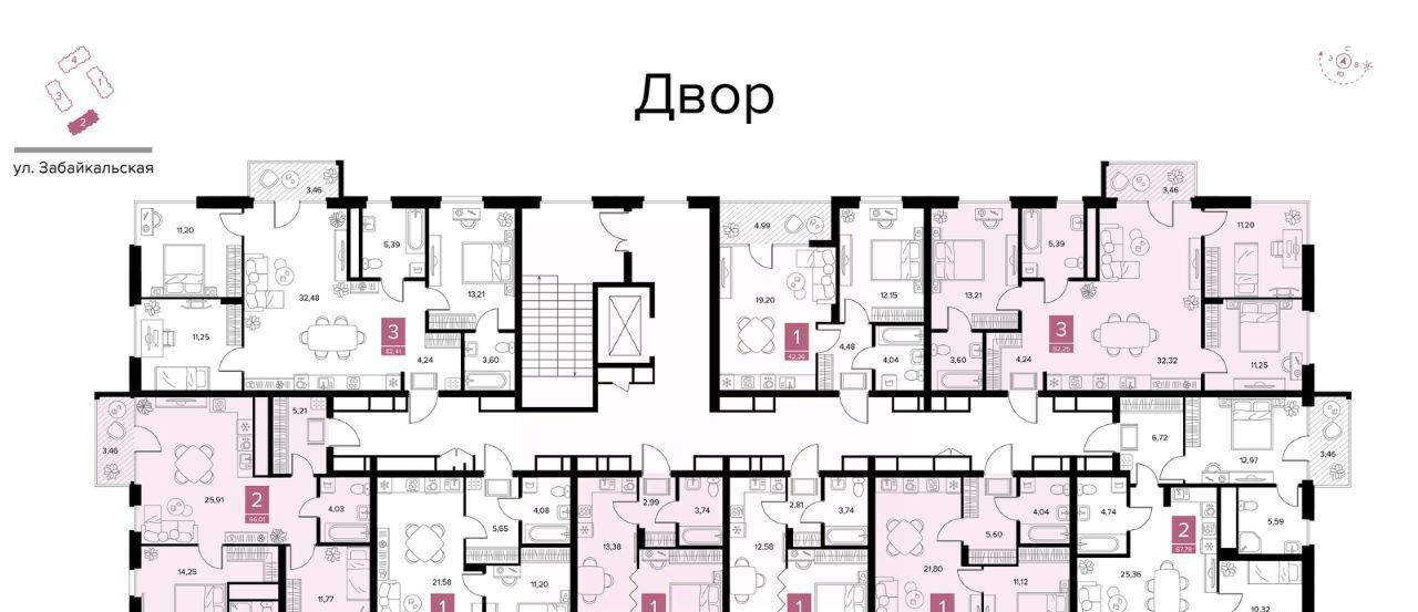 квартира г Рязань р-н Московский ул Забайкальская фото 4