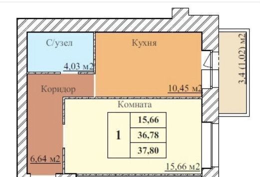 квартира г Ярославль р-н Дзержинский пер 2-й Норский 5 фото 8