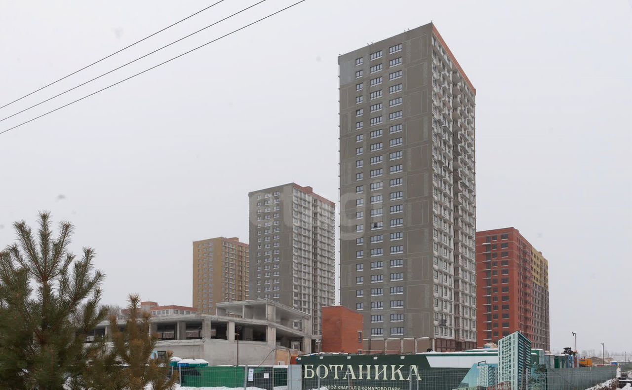 квартира г Тюмень р-н Калининский ул Ильи Кургузова 3 жилой квартал «Ботаника» секц. 1 фото 36