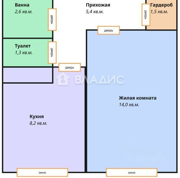 квартира г Химки квартал Клязьма проезд Набережный 12 ЖК «Город Набережных» Хлебниково фото 18