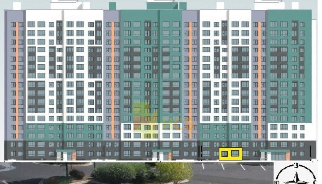 квартира г Омск р-н Центральный ул Завертяева 18к/11 фото 1