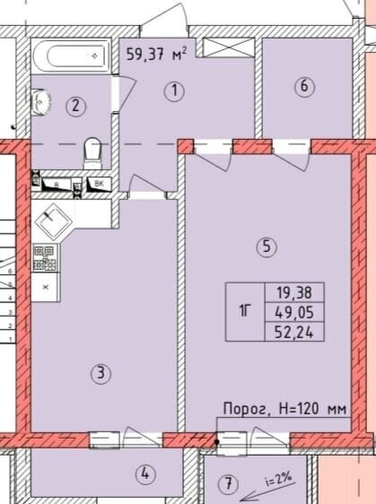 квартира г Грозный б-р Султана Дудаева 1в Грозный, Ахматовский район фото 1