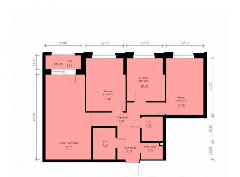 квартира г Екатеринбург ул Победы 65 Проспект Космонавтов фото 1