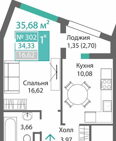 квартира ул. Куйбышева/ул. Киевская, стр. 1 фото