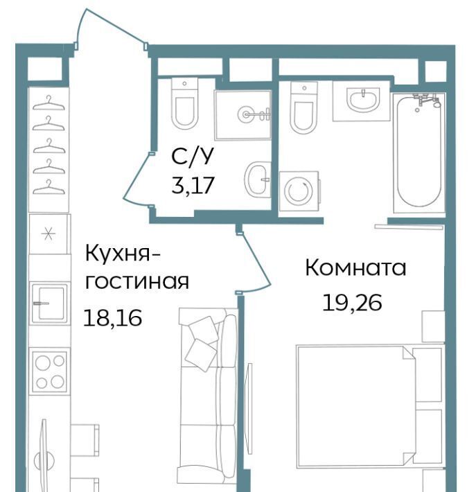квартира г Саки ул Морская TEMPO фото 1