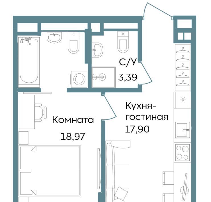 квартира г Саки ул Морская TEMPO фото 1