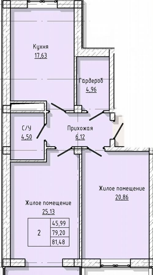 квартира г Нальчик ул Тарчокова 127б фото 34