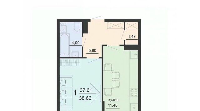 квартира р-н Железнодорожный ул Богдана Хмельницкого 45а фото