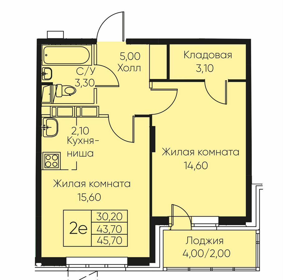 квартира г Лосино-Петровский п Биокомбината ЖК «Кашинцево» стр. 11 фото 1