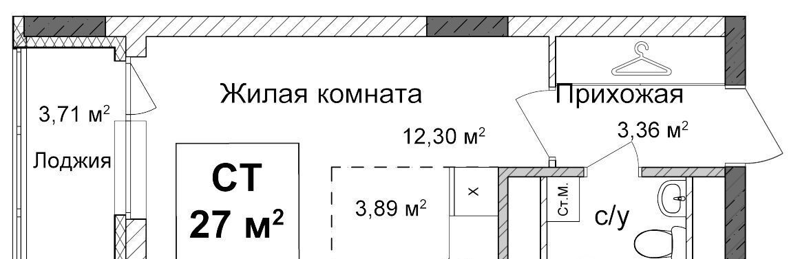 квартира г Нижний Новгород п Высоково Горьковская ЖК «Подкова на Ванеева» жилрайон фото 1