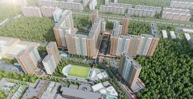 квартира р-н Октябрьский ул Нансена 2/45 ЖК Гринсайд фото
