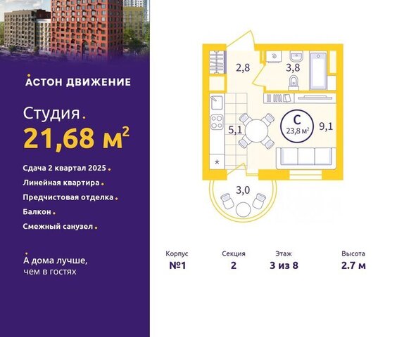 р-н Железнодорожный Уралмаш пер Проходной 1а квартал «Астон.Движение» фото