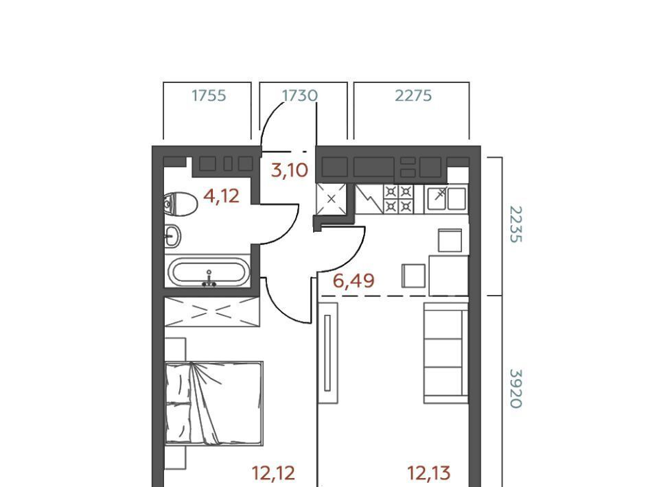 квартира г Иркутск р-н Октябрьский ул 6-я Советская 2 фото 1