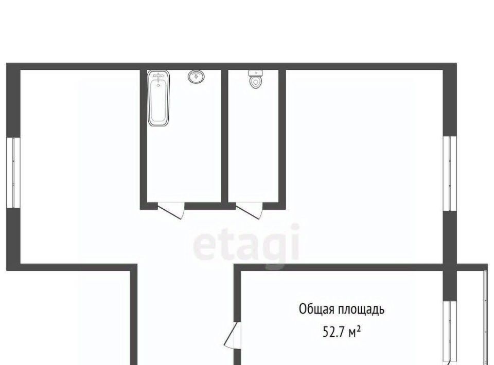 квартира г Прокопьевск р-н Рудничный ул Гайдара 44 фото 2