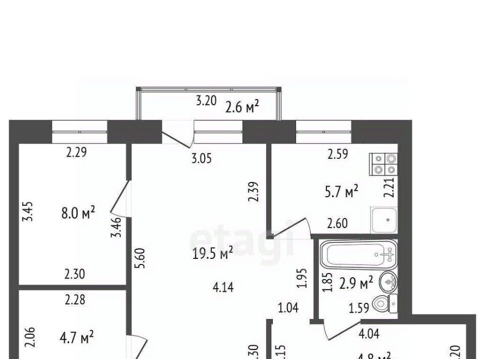 квартира г Стерлитамак ул Социалистическая 10 фото 2