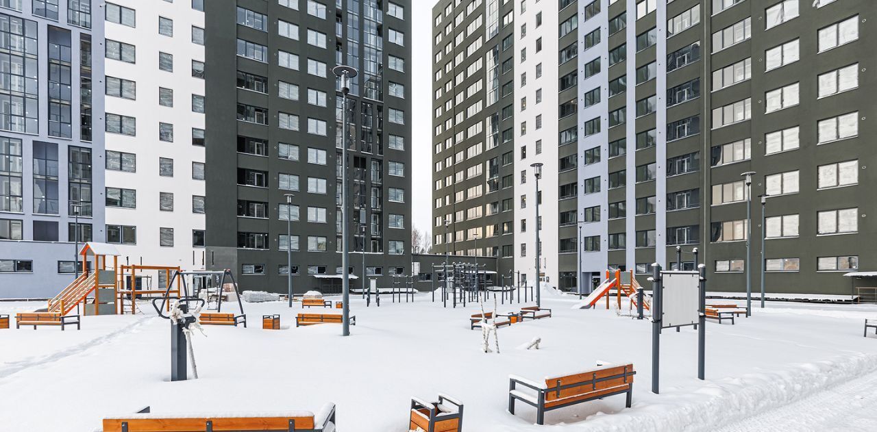 квартира г Санкт-Петербург п Парголово дор Михайловская 16к/3 метро Парнас фото 5