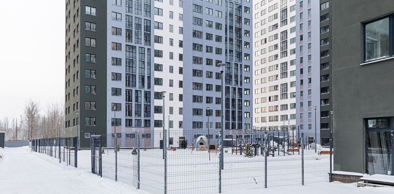 квартира г Санкт-Петербург п Парголово дор Михайловская 16к/3 метро Парнас фото 11